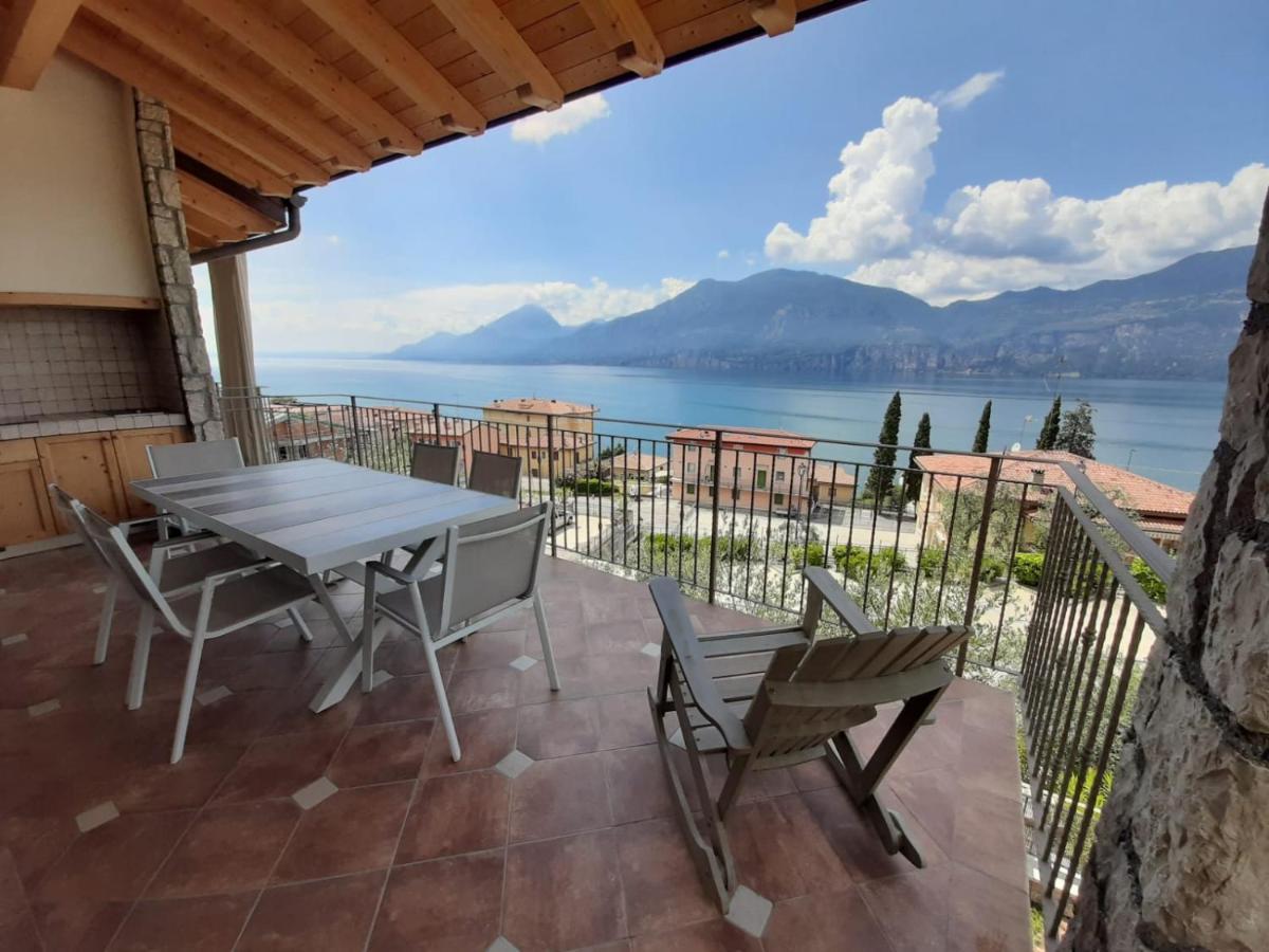 Bmp Apartment Deluxe 1 Jacuzzi Riscaldata Privata Vista Lago Di Garda 布雷佐内加尔达 外观 照片