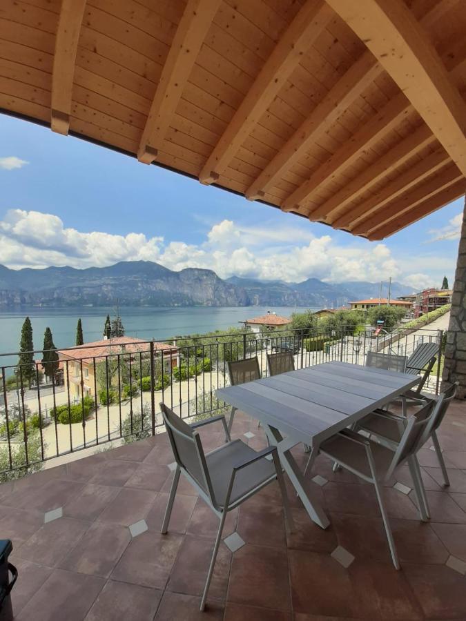 Bmp Apartment Deluxe 1 Jacuzzi Riscaldata Privata Vista Lago Di Garda 布雷佐内加尔达 外观 照片